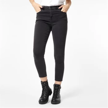 Image of Jack Wills Sancomb Cropped Super Skinny Jeans - Black