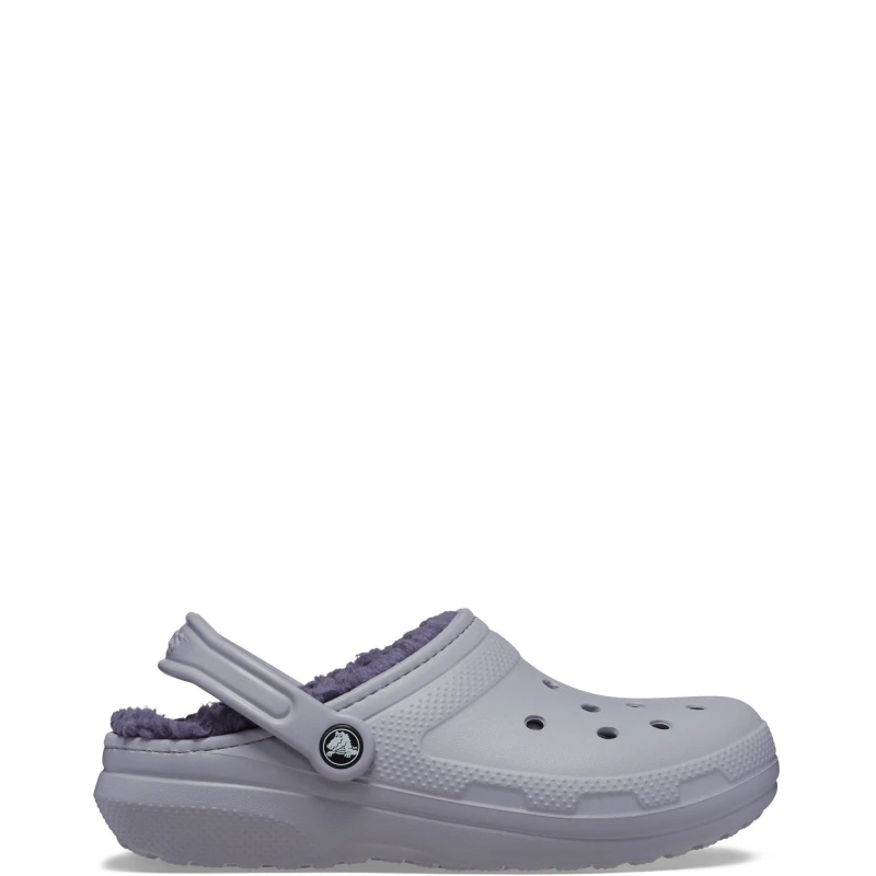 Image of Crocs Unisex Classic Lined Clogs Mauve Mist / Mauve Mist W7/M6