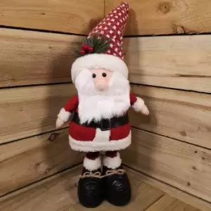 Image of 87cm 2 asstd santa / snowman with extendable legs