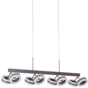 Image of Netlighting Modern LED Hanging Pendant Bronze, Warm White 3000K 2450lm