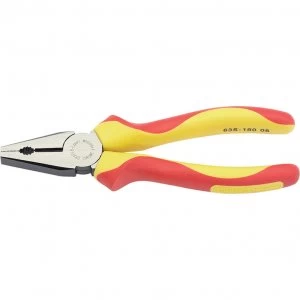 Image of Draper Expert VDE Insulated Slimline Combination Pliers 180mm