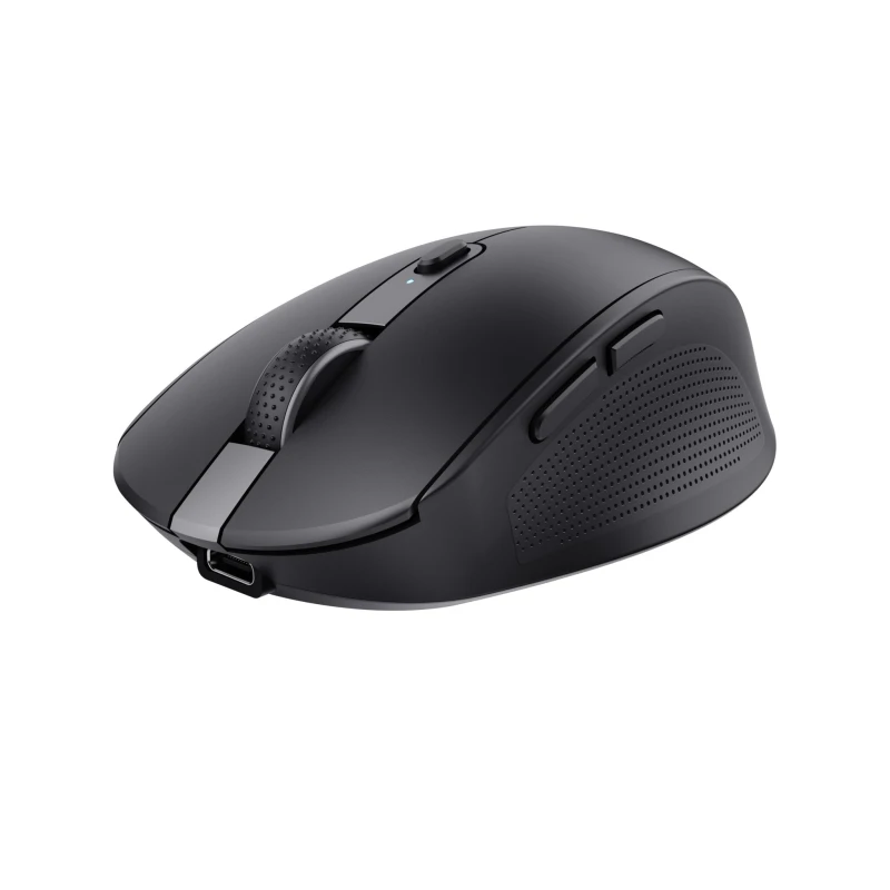 Image of Trust Trust OZAA COMPACT Mouse Radio Optical Black 6 Buttons 3200 dpi Built-in scroll wheel 24819