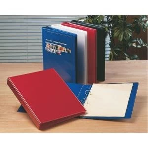 Image of Pres Binder 2-dring 25mm A4 Bk Pack of 10