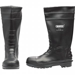 Image of Draper Safety Wellington Boots Black Size 7