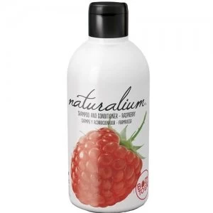Image of Naturalium Raspberry Fragrance Hair Shampoo and Conditioner Raspberry