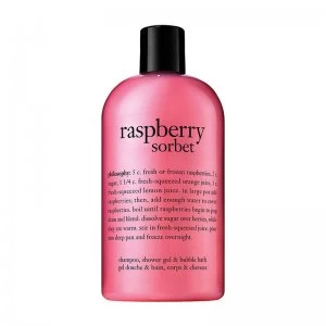 Image of Philosophy Raspberry Sorbet Shampoo, Shower Gel 480ml