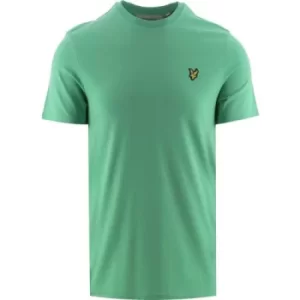 Image of Lyle and Scott Green Glaze Plain T-Shirt