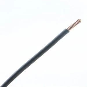 Image of Zexum Grey 6mm 7 Strand 46A Single Core 6491X H07V-R Round Power PVC Insulated Conduit Wire - 100 Meter