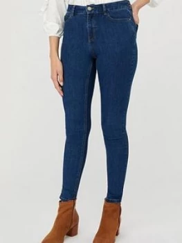 Image of Monsoon Iris Skinny Organic Cotton Denim Jeans - Blue