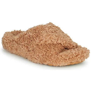 Image of Steve Madden PILLOW womens Slippers in Beige,4,5,5.5,6.5,7.5
