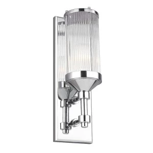 Image of 1 Light Indoor Wall Light Chrome IP44, G9