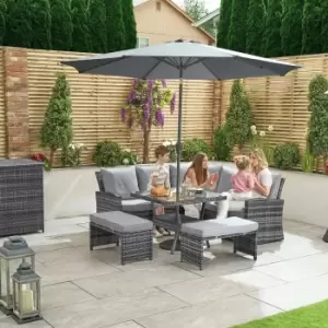 Image of Cambridge Comp Set-Parasol Hole N20103 - Garden & Outdoor