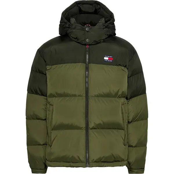 Image of Tommy Jeans Tjm Alaska Puffer - Green XL