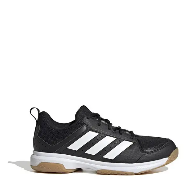 Image of adidas Ligra 7 Womens Indoor Court Trainers - Black 4