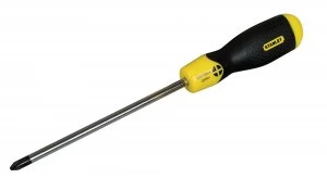 Image of Stanley Cushion Grip Pozidriv 2PT x 100mm Screwdriver