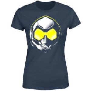 Image of Ant-Man And The Wasp Hope Mask Womens T-Shirt - Navy - XL