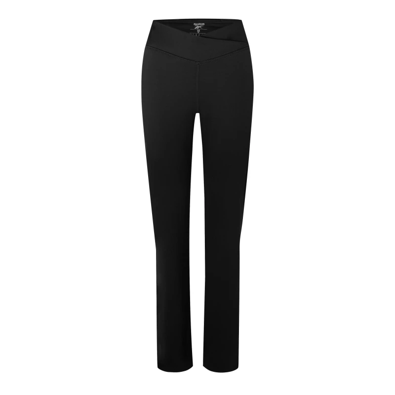 Image of Reebok Workout Ready Pant Program Bootcut Joggers (Plus S Flared Trousers Womens - Black 16