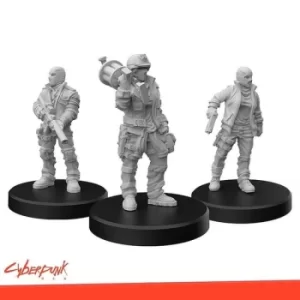 Image of Cyberpunk Red Miniatures: Combat Zoners A (Heavies)