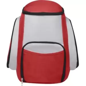 Image of Bullet Brisbane Cooler Bag (42.5cm x 29cm x 18.5cm) (Red/White) - Red/White