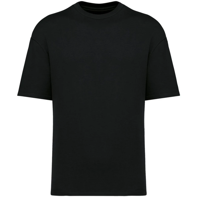 Image of Native Spirit Mens French Terry T-Shirt in Black Size: XS Black Male XS