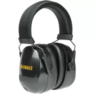 Image of Premium Ear Defenders 32 SNR Adjustable Site Ear Muff CE Approved DPG13HC - Dewalt
