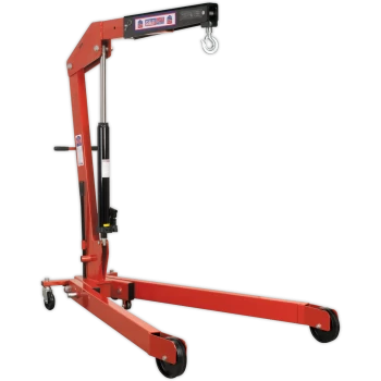 Image of Sealey Premier Folding Engine Crane 2 Tonne