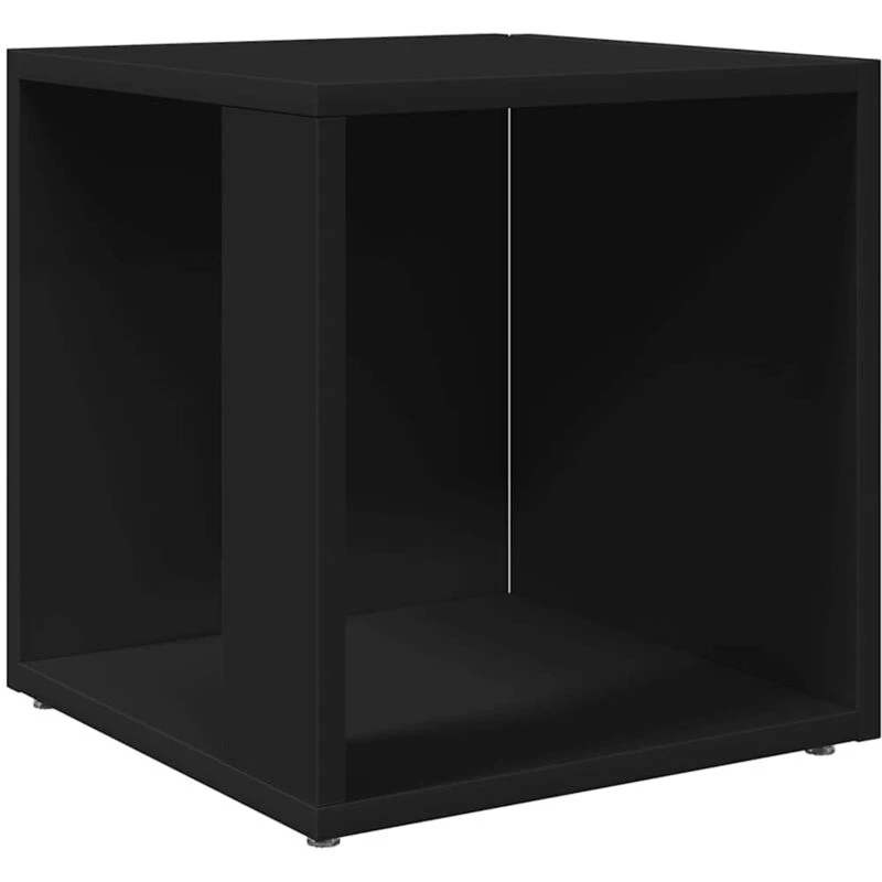Image of VIDAXL Side Table Black 33x33x34.5cm Engineered Wood Vidaxl 8720286649657