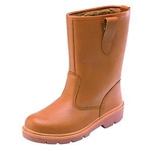 Image of Dickies Rigger Safety Boot Tan Size 7