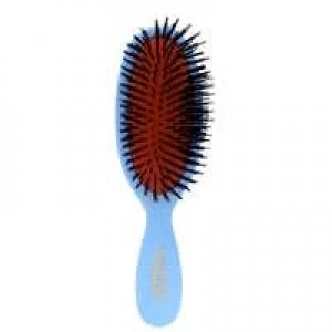 Image of Mason Pearson Pure Boar Bristle Pocket Sensitive Brush Blue