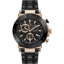 Image of Gc Black Mens Watch - Y70002G2MF