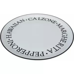 Image of Noir Pizza Plate - Premier Housewares