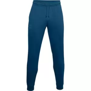 Image of Under Armour Sport Style Terry Jogging Pants Mens - Blue