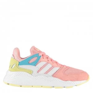 Image of adidas Crazychaos Junior Girls Trainers - Pink/Yellow/Blu