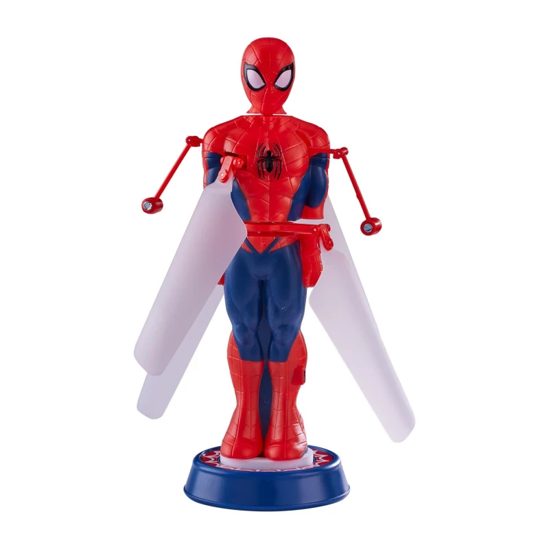 Image of Flying Heroes Flying Heroes Hover And Spin Spiderman