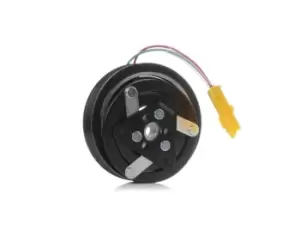Image of RIDEX Compressor Clutch FIAT,PEUGEOT,CITROEN 1236M0005 6453CR,6453JN,6453JQ 6453LQ,6453LR,6453LY,6453QV,6453QW,6453TE,6453TF,6453YT,648734,648767
