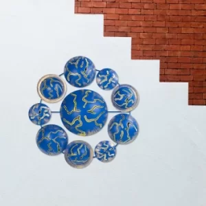 Image of Sussurrare Multicolor Decorative Metal Wall Accessory