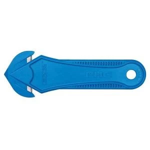 Image of Pacific Handy Cutter Concealed Blade Safety Cutter Ambidextrous Blue