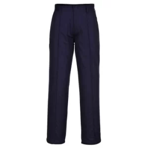 Image of Portwest Preston Trousers Navy Blue 44" 33"