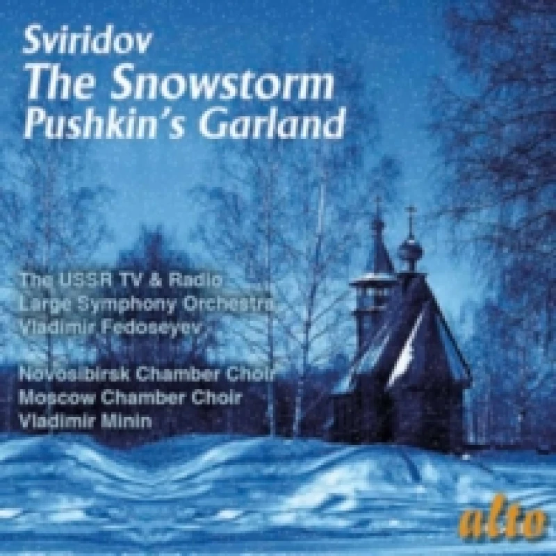 Image of Sviridov: The Snowstorm/Pushkin's Garland CD / Album