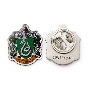 Image of Slytherin Crest Pin Badge