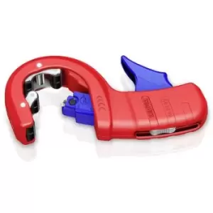 Image of Knipex Pipe cutter DP50 Pipe cutter for plastic drain pipes coated with plastic 202mm 90 23 01 BK