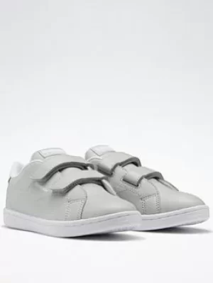 Image of Reebok Royal Complete Cln 2 Shoes, Grey/White, Size 1 Older