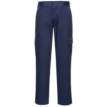 Image of Portwest C711NAR36 - sz Regular 36 Slim Fit Combat Trouser - Navy