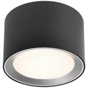 Image of Nordlux 2110840103 Landon Smart LED ceiling light LED (monochrome) LED EEC: F (A - G) Black