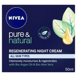 Image of Nivea Visage Pure and Natural Night Cream