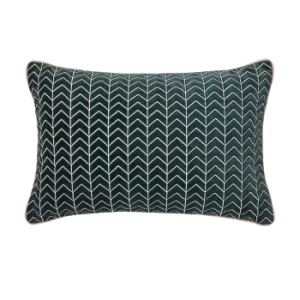 Image of Harlequin Oscillation Cushion 40cm x 60cm, Navy