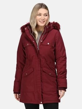 Image of Regatta Samiyah Waterproof Insulated Jacket - Claret, Size 10, Women