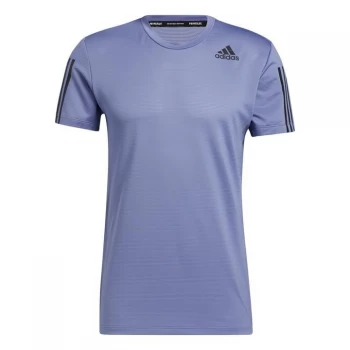 Image of adidas Primeblue AEROREADY 3-Stripes Slim T-Shirt Mens - Orbit Violet