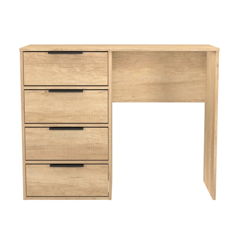 Image of Ready Assembled 2 U Fuji 4 Drawer Vanity (Ready Assembled) in Natural Natural Unisex
