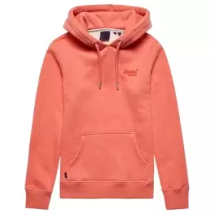 Image of Superdry Logo Hoodie - Orange